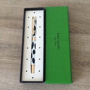 Kate Spade New York Modern Leopard Ballpoint Pen New in Box